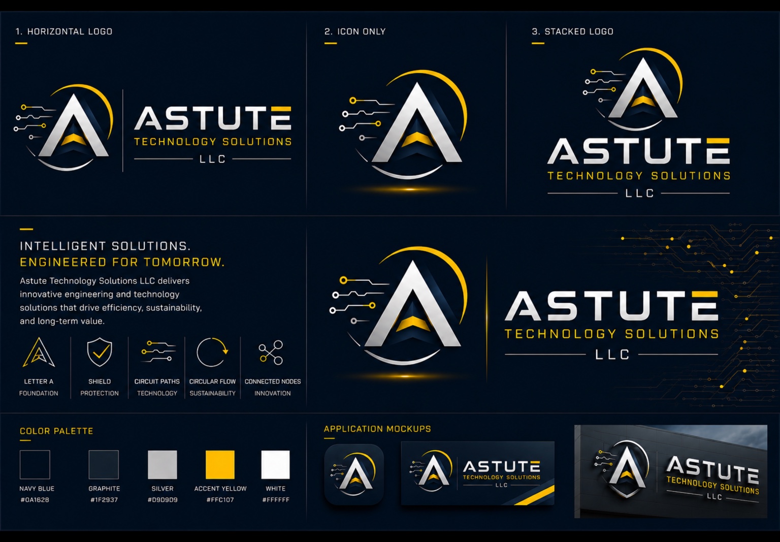 Astute Technology Solutions branding